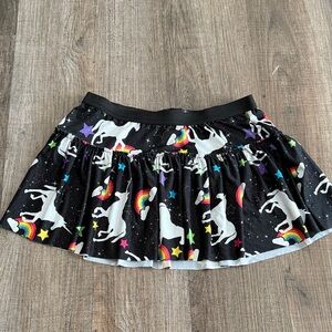 Sparkle Athletic Unicorn & Rainbow Skirt